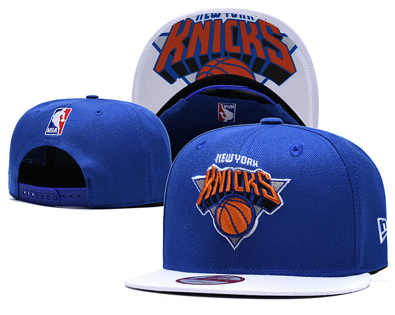 Cheap 2021 NBA New York Knicks Hat TX0902
